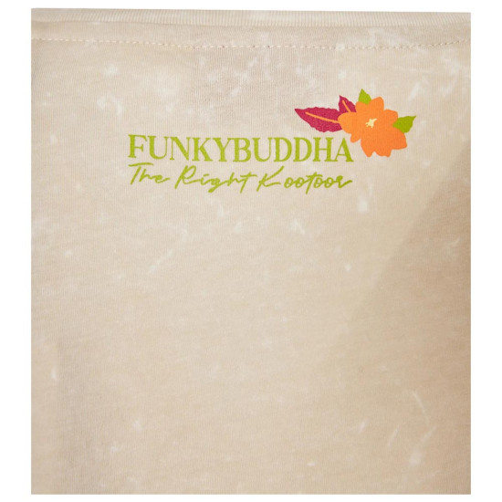 Funky Buddha Γυναικεία κοντομάνικη μπλούζα